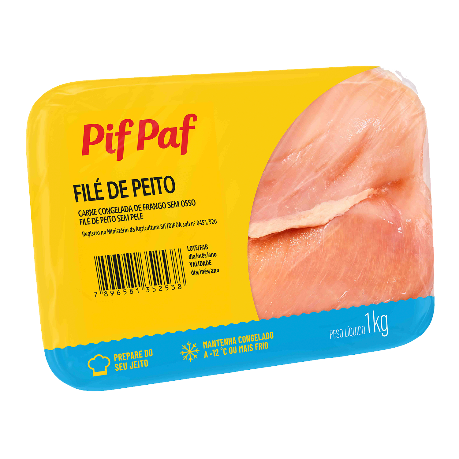 FILE DE PEITO PIF PAF BDJ 1KG