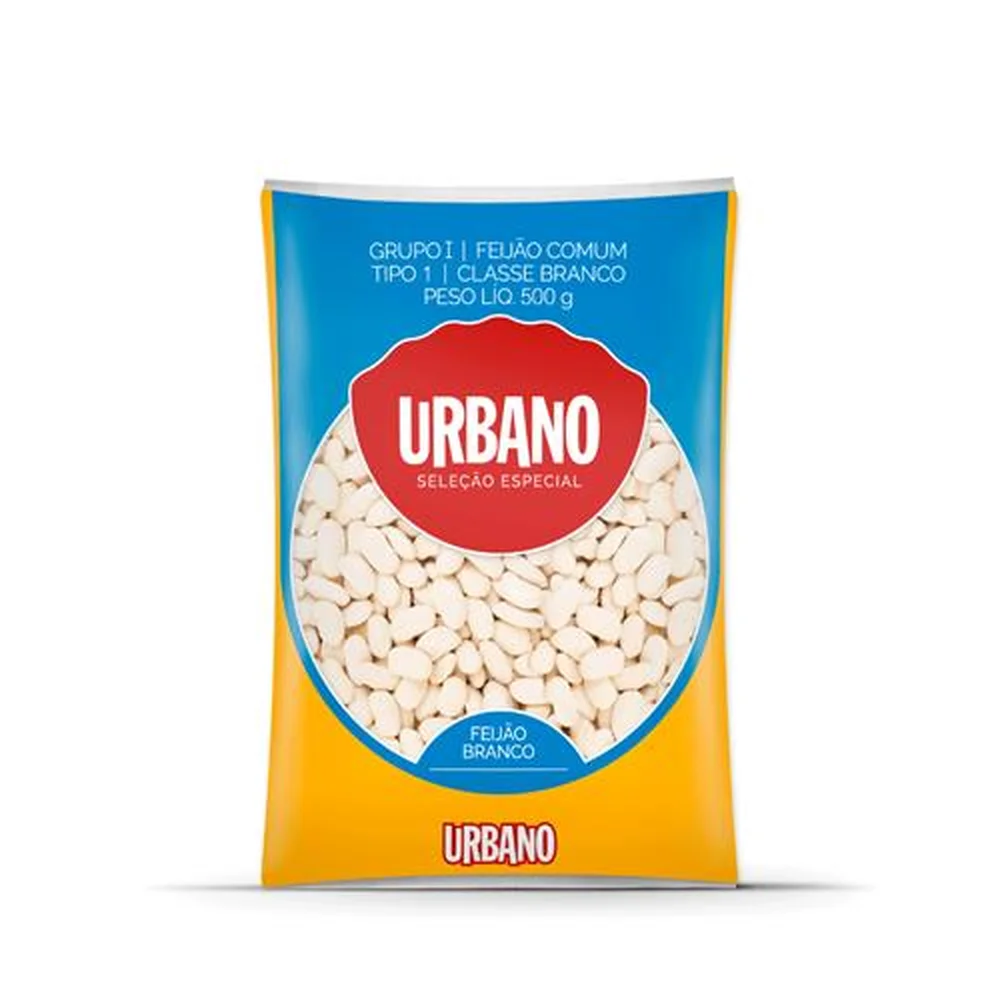 FEIJAO BRANCO URBANO 500G