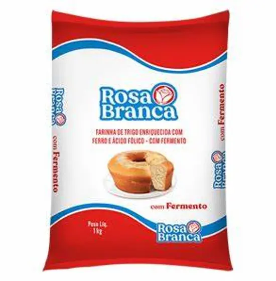 TRIGO ROSA BRANCA C/FERMENTO 1KG