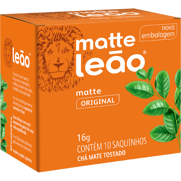 CHA MATTE LEAO NATURAL 16G