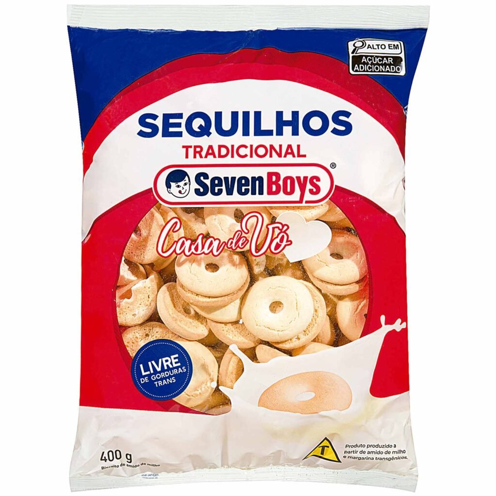 BISCOITO SEQUILHOS TRAD SEVENBOY 400G