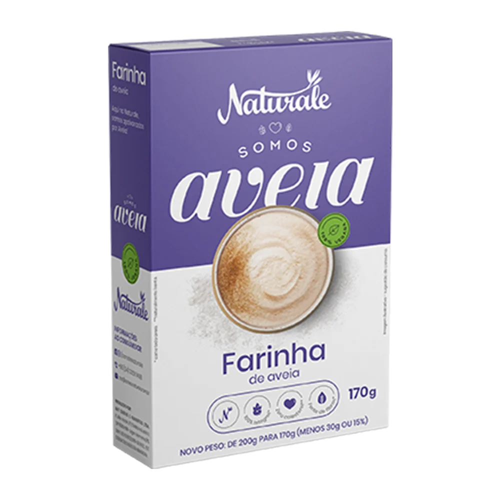FARINHA DE AVEIA NATURALE 170G