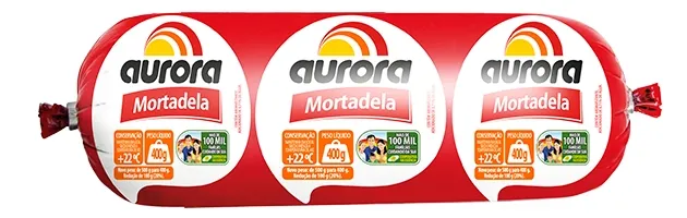 MORTADELA SUINO AURORA 400G
