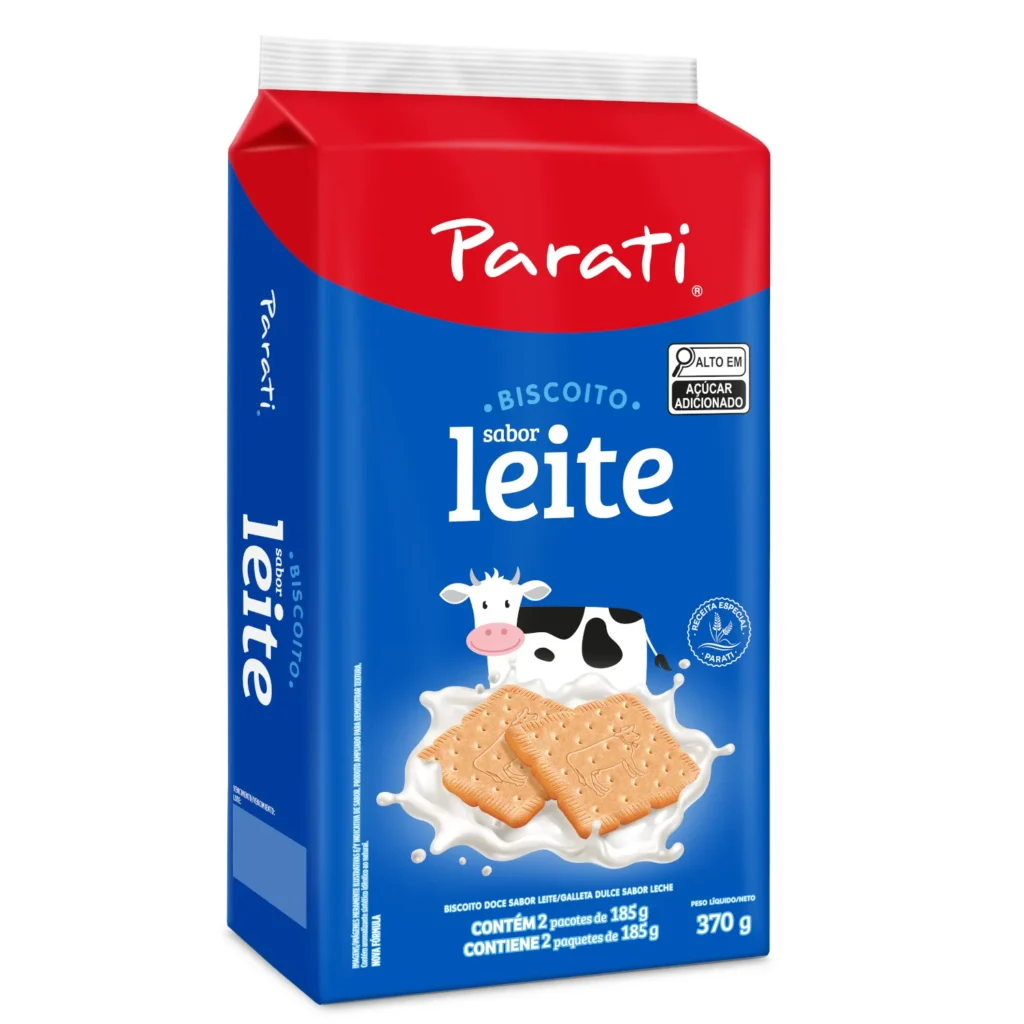 BISCOITO PARATI LEITE 370G