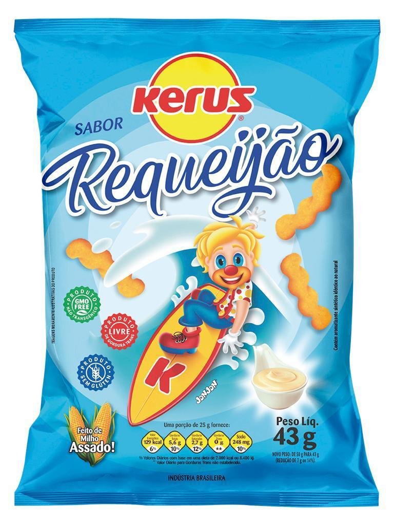 SALGADINHO REQUEIJAO KERUS 43G