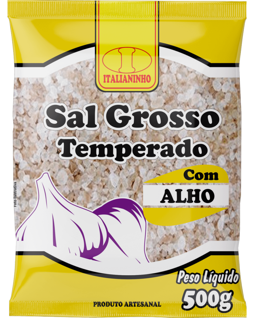 SAL GROSSO ALHO ITALIANINHO 500G