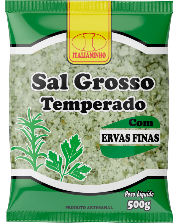 SAL GROSSO TEMPERADO ITALIANINHO 500G