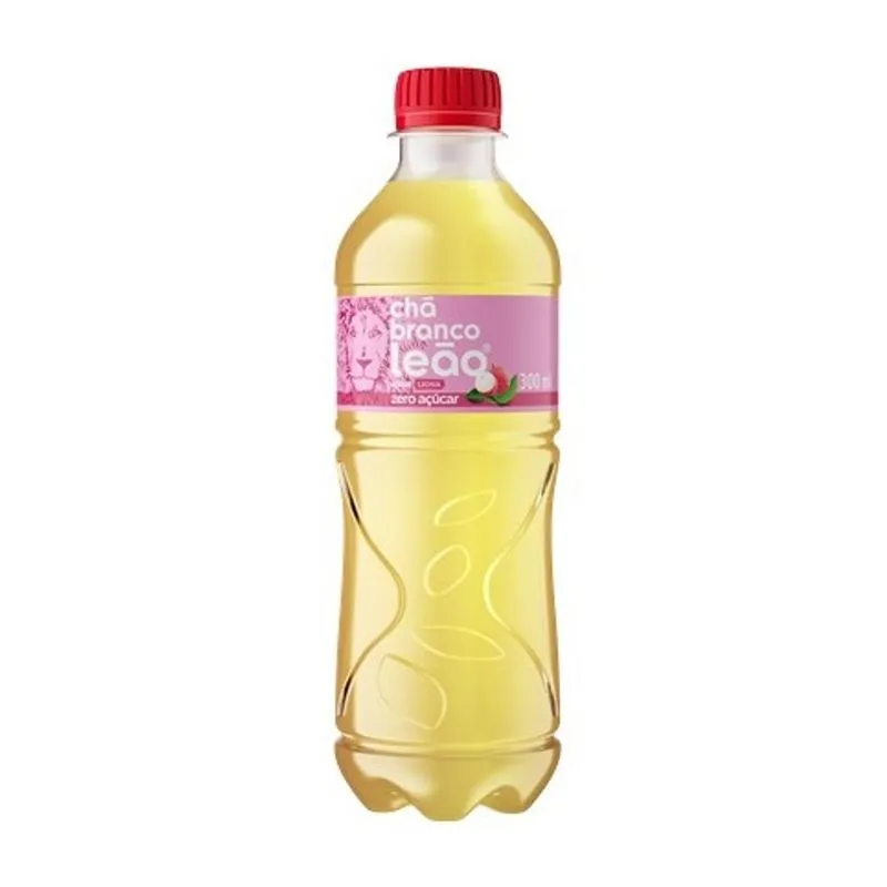 CHA BRANCO LICHIA ZERO LEAO PET 300ML