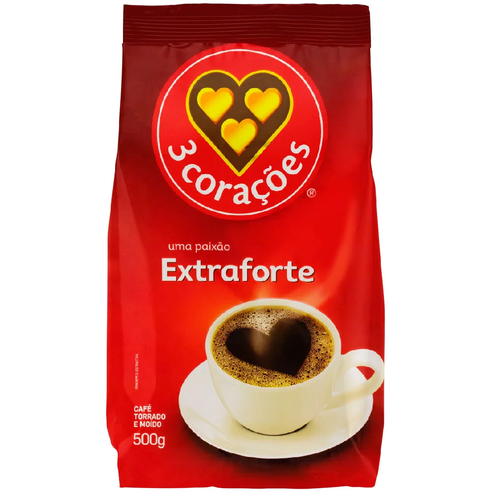 CAFE 3CORAÇOES EXTF 500G