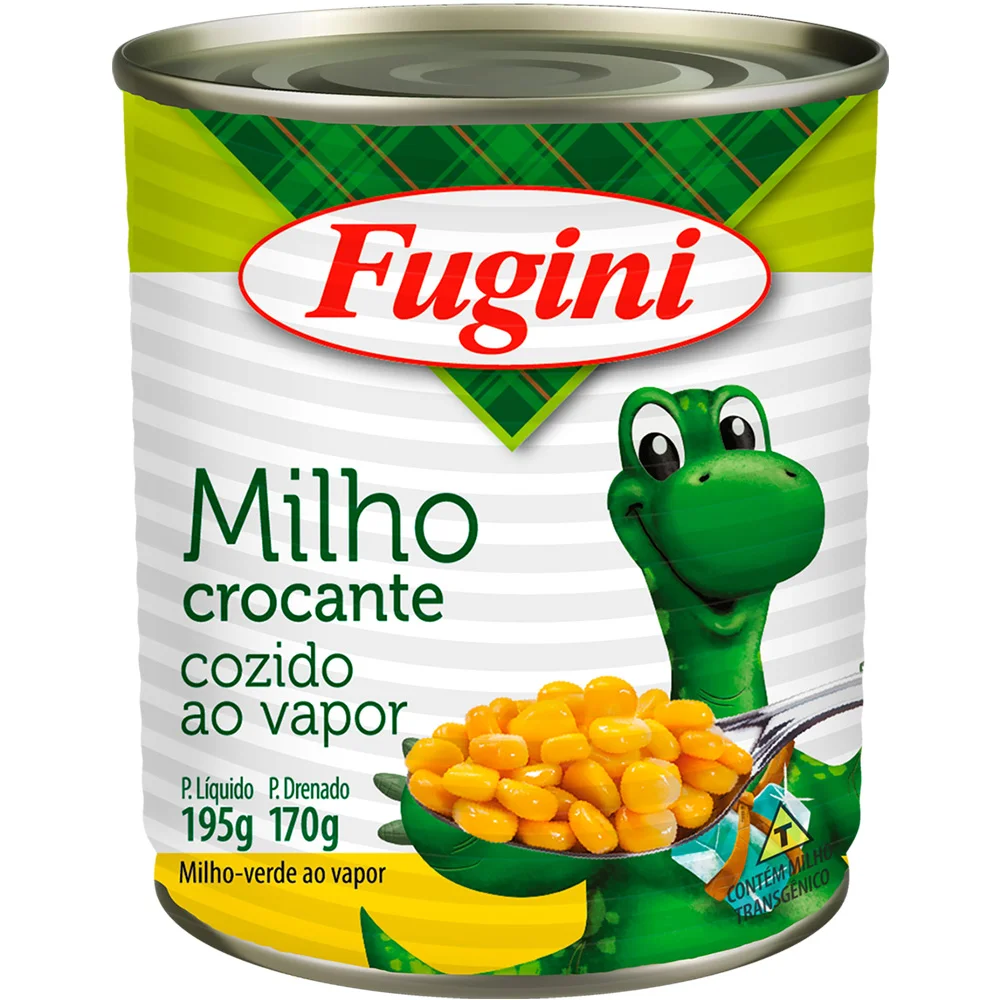 FUGINI MILHO VERDE AO VAPOR LT 170GR