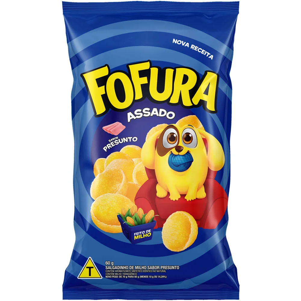 SALGADINHO FOFURA PRESUNTO 60G
