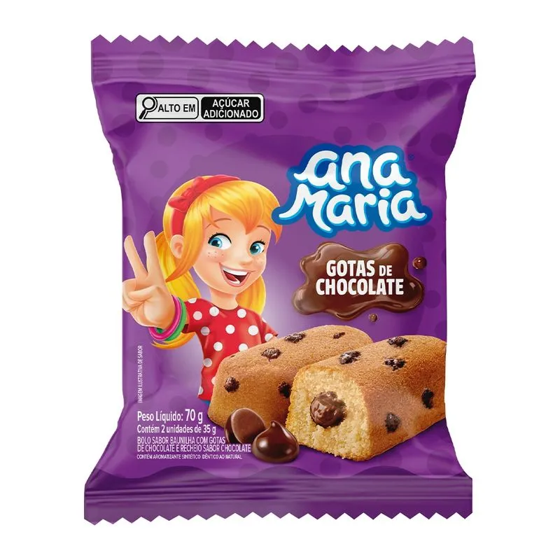 ANA MARIA GOTAS CHOCO 70G