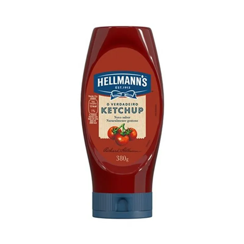 KETCHUP HELLMANN S SQUEEZE OFT 380G