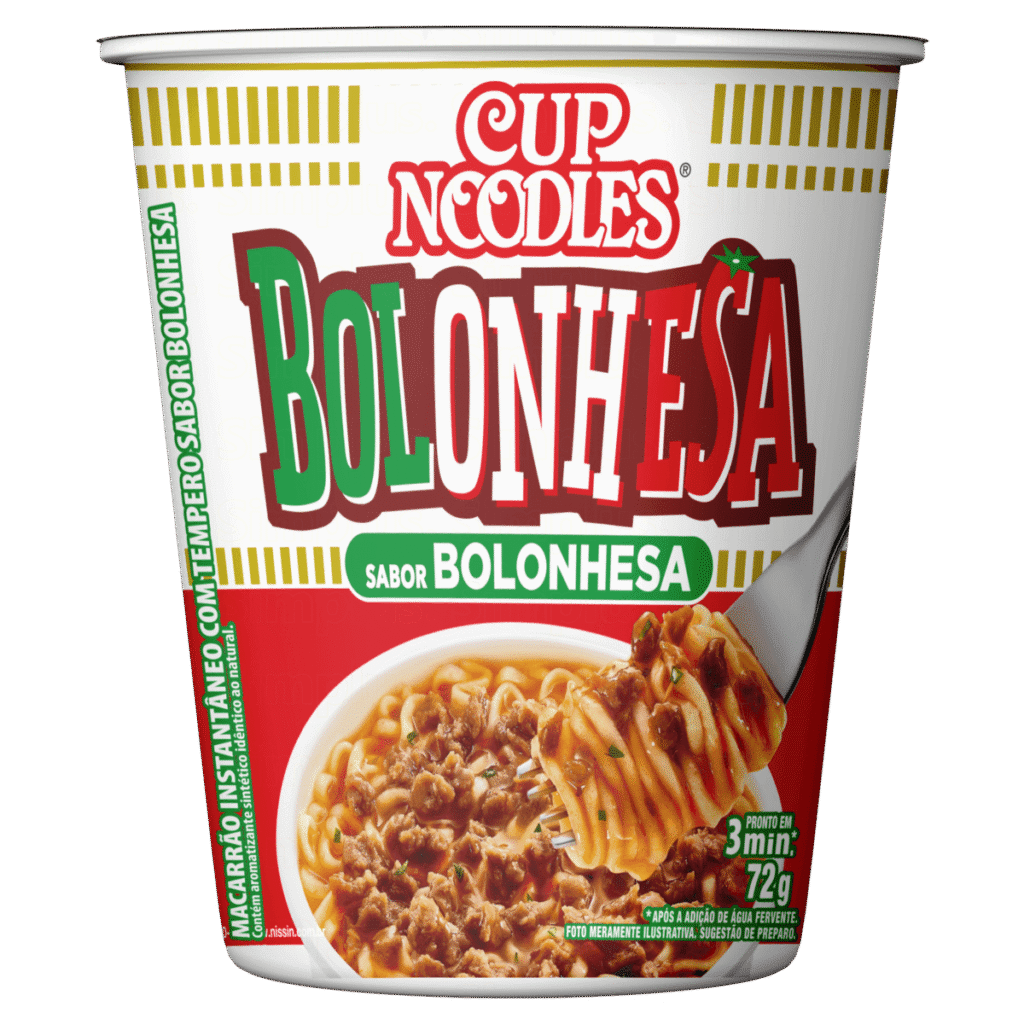 NISSIN CUP NOODLES BOLONHESA 72G