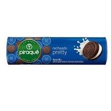 BISCOITO RECHEADO PIRAQUE PRETTY 160G
