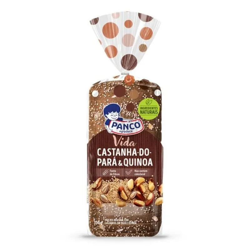PAO VIDA CASTANHA PARA QUINOA 350G