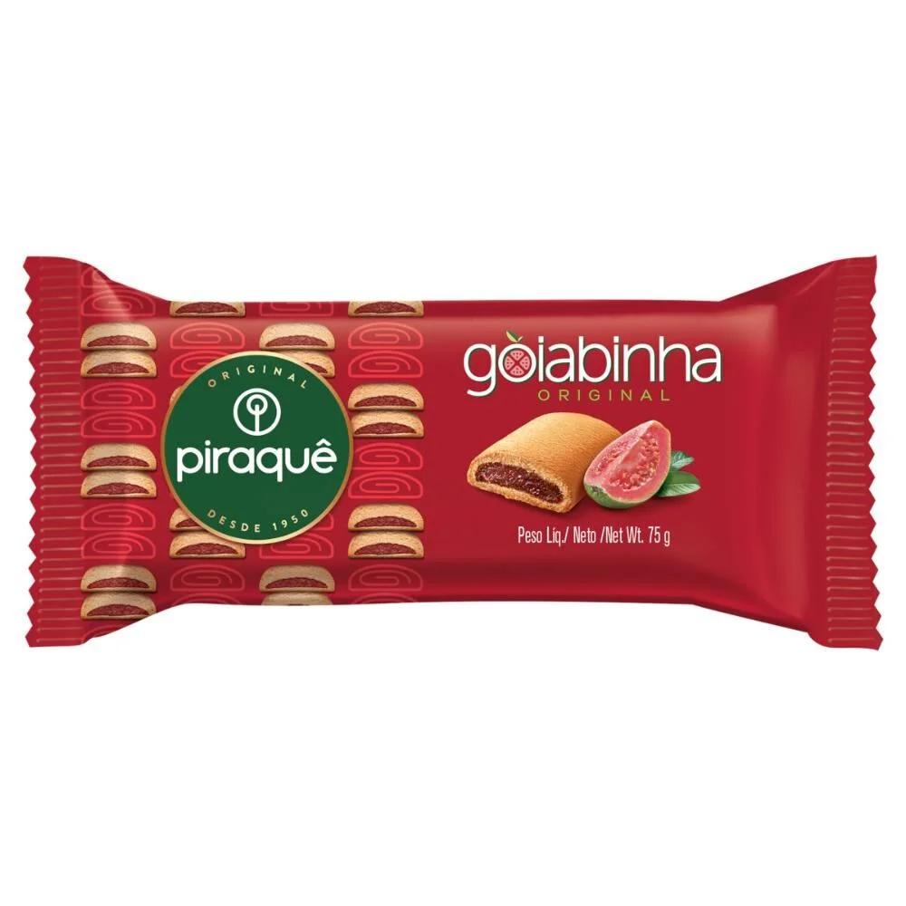 BISCOITO GOIABINHA PIRAQUE 75G