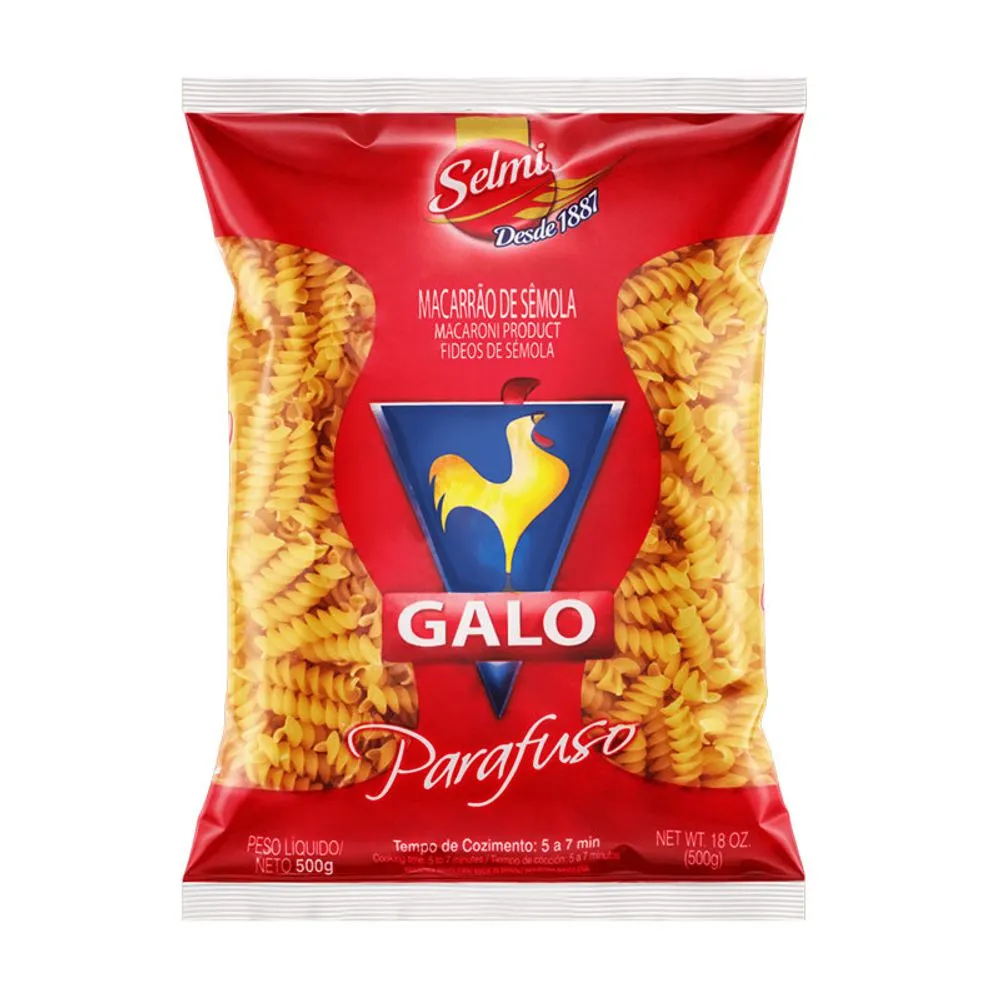 MAC GALO PARAFUSO SEMOLA 500G