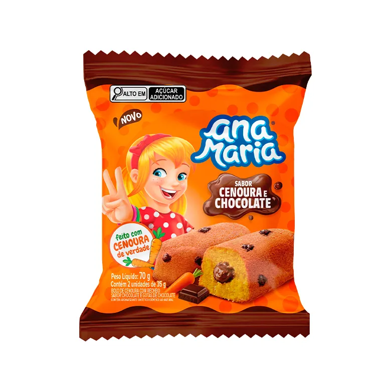 ANA MARIA CENOURA COM CHOCOLATE 70G