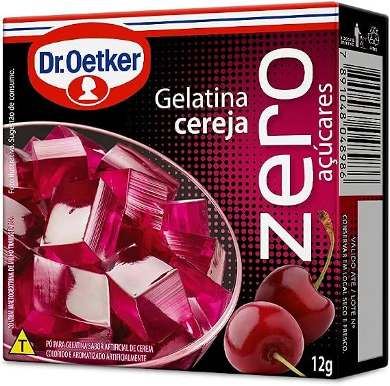 GELATINA DR OETKER ZERO CEREJA 12G