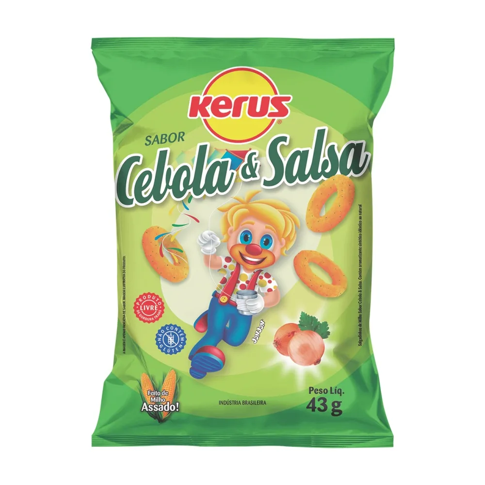 SALGADINHO CEBOLA KERUS 43G