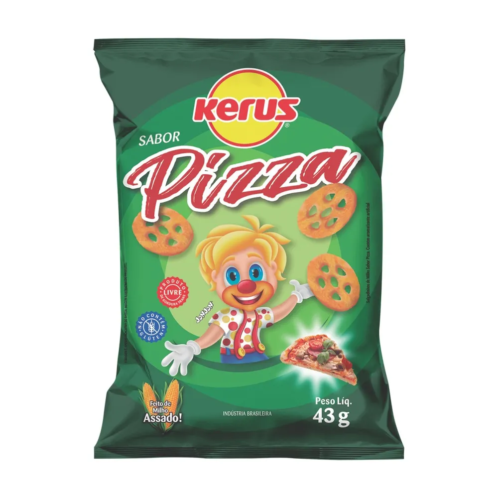 SALGADINHO PIZZA KERUS 43G