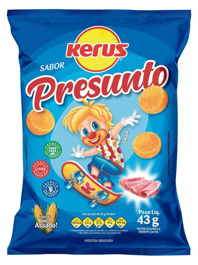 SALGADINHO PRESUNTO KERUS 43G