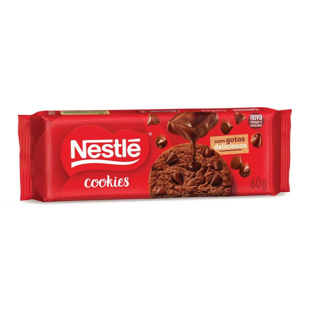 BISCOITO COOKIE CHOC GOTAS CHOC 60G