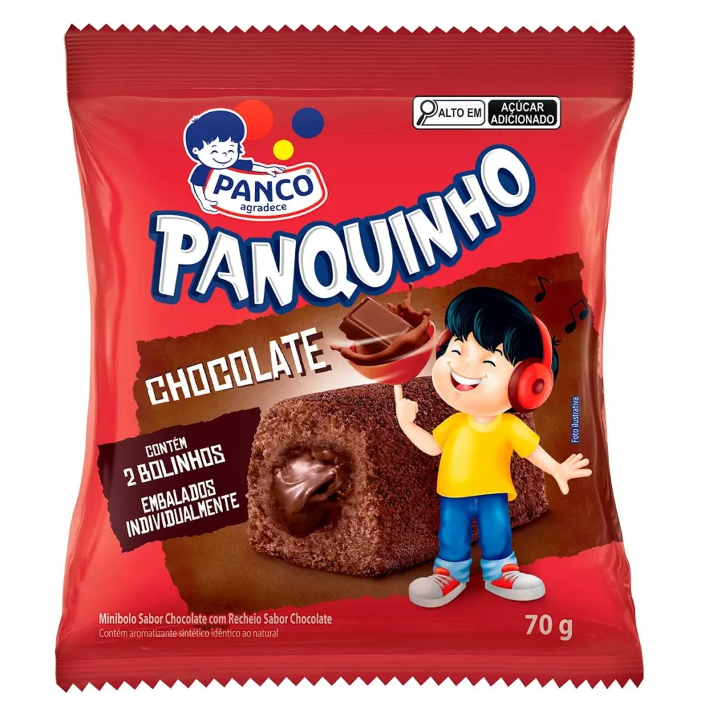 BOLINHO PANQUINHO CHOCOLATE 70G