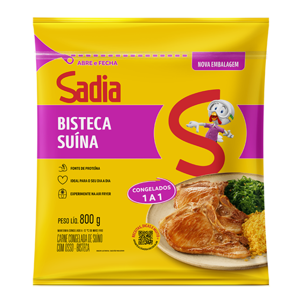 BISTECA SUINA CONG 1 A 1  800G