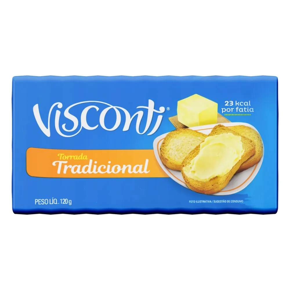 TORRADA TRADICIONAL VISCONTI 120G