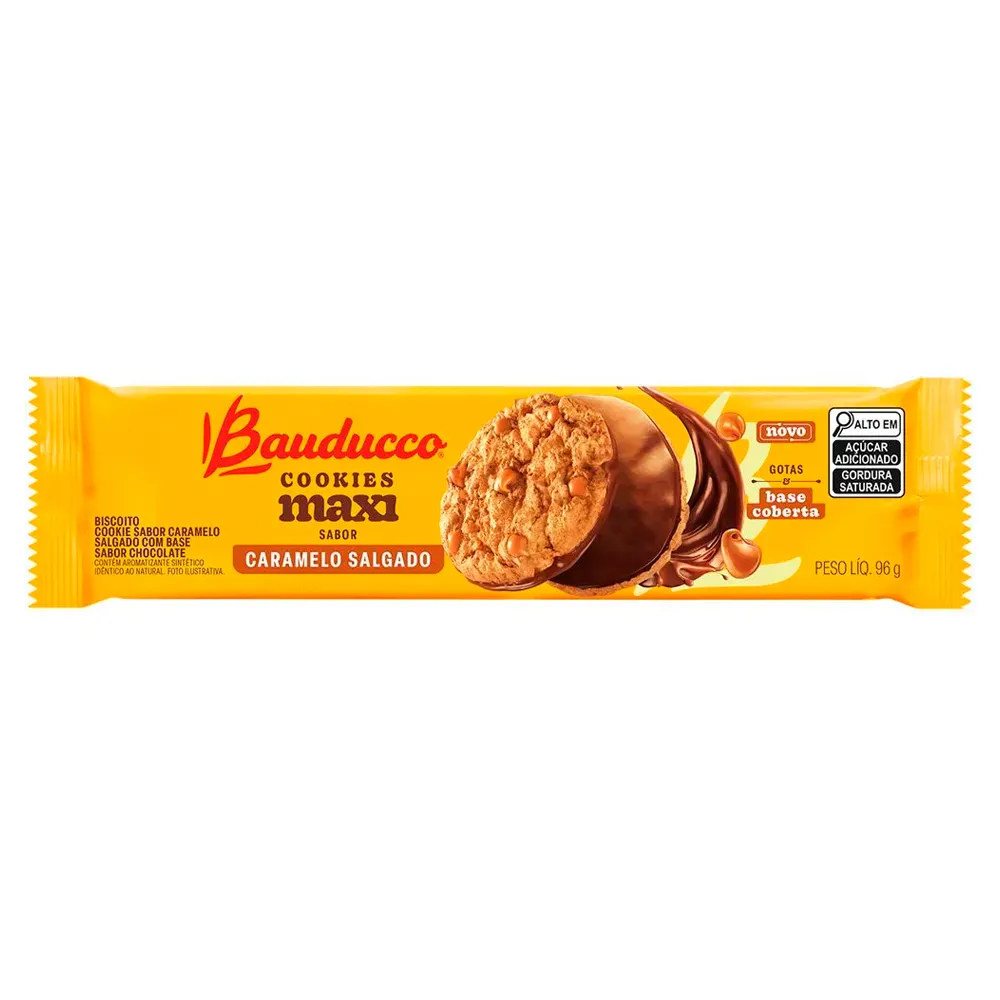 BISCOITO COOKIES MAXI CARAMELO BAUDUCCO 96G