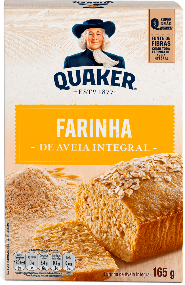 FARINHA AVEIA QUAKER 165G