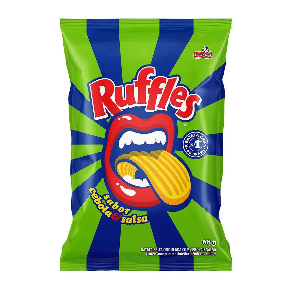 RUFFLES CEB E SALSA 68G