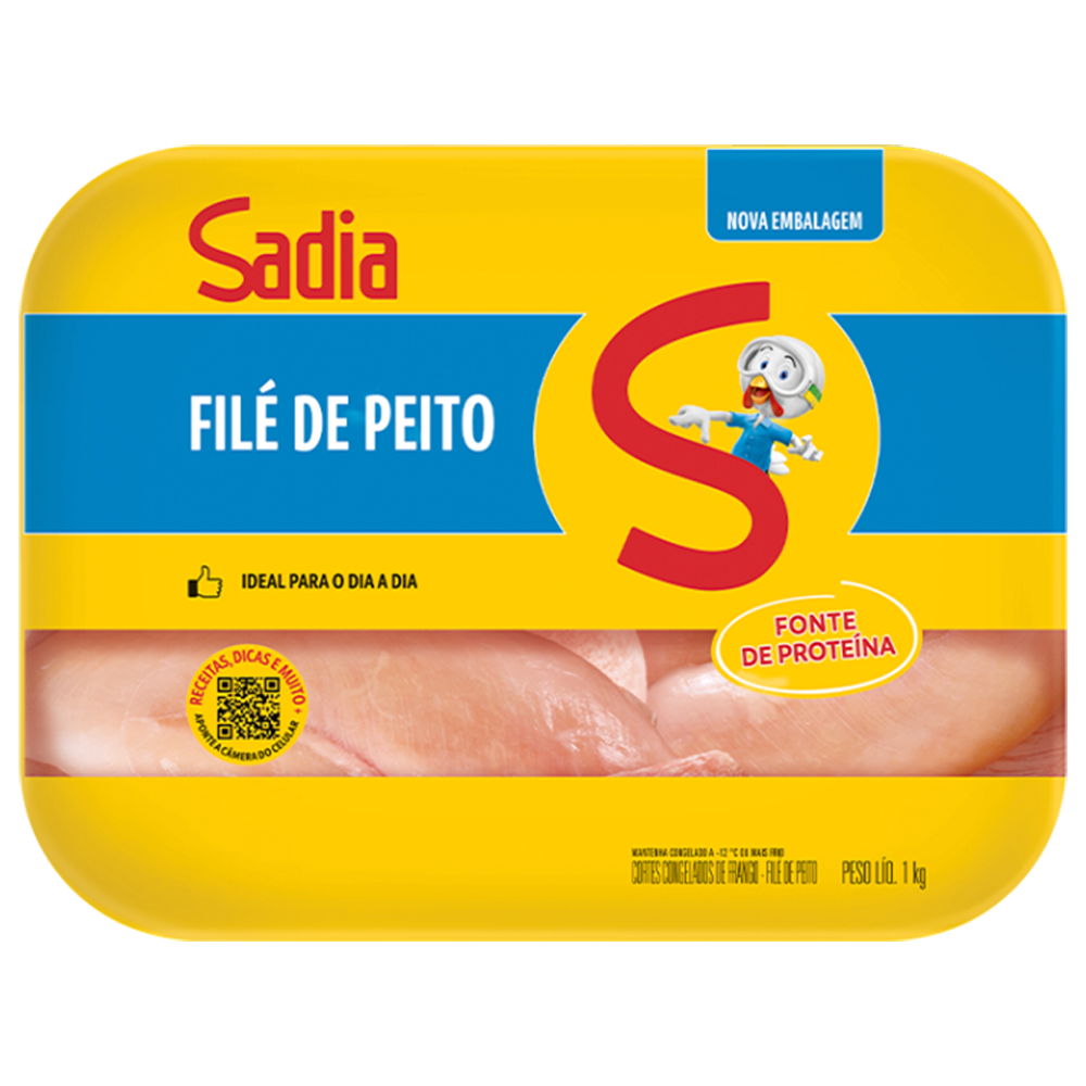 FILE DE PEITO FGO  SADIA BDJ 1KG