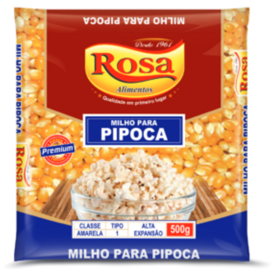 MILHO PIPOCA ROSA 500G