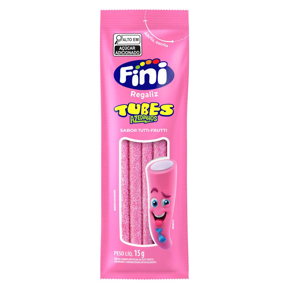 FINI TUBES AZEDINHOS TUTTI-FRUTTI 15G