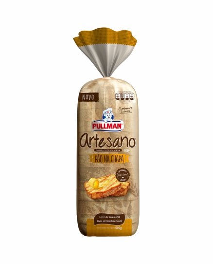 PAO ARTESANO NA CHAPA 500G BIMBO