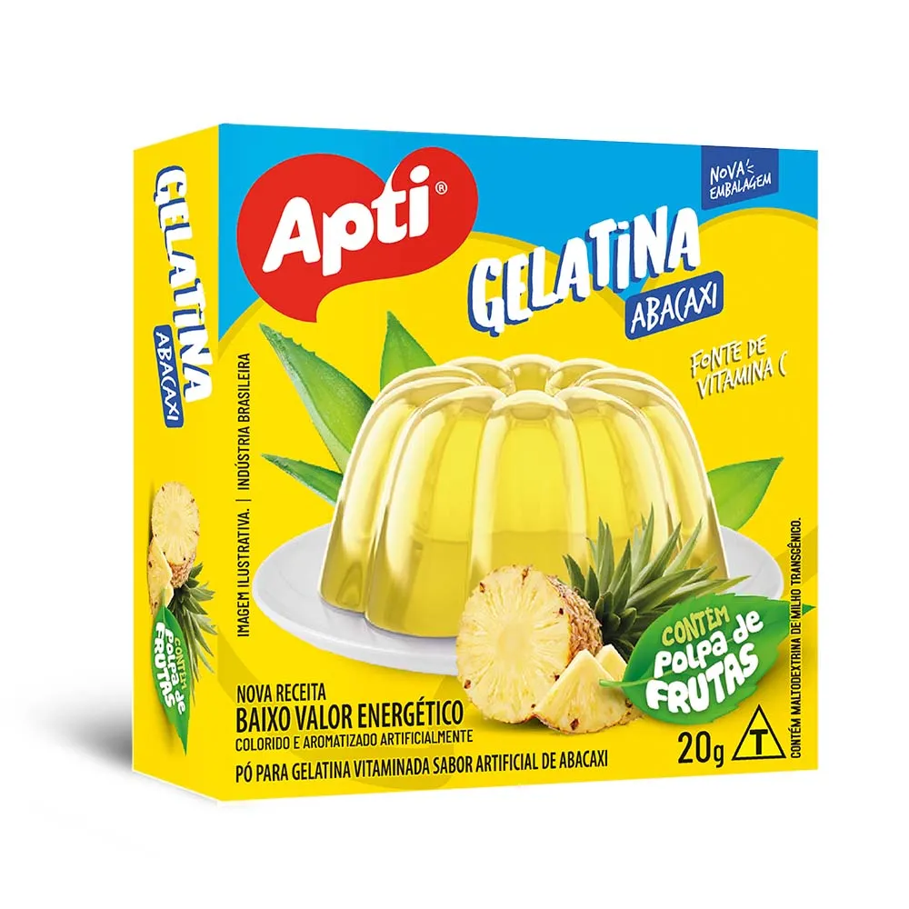 GELATINA APTI ABACAXI 20G