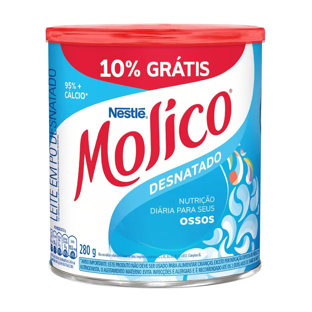 LEITE PO MOLICO LT -10% 280G
