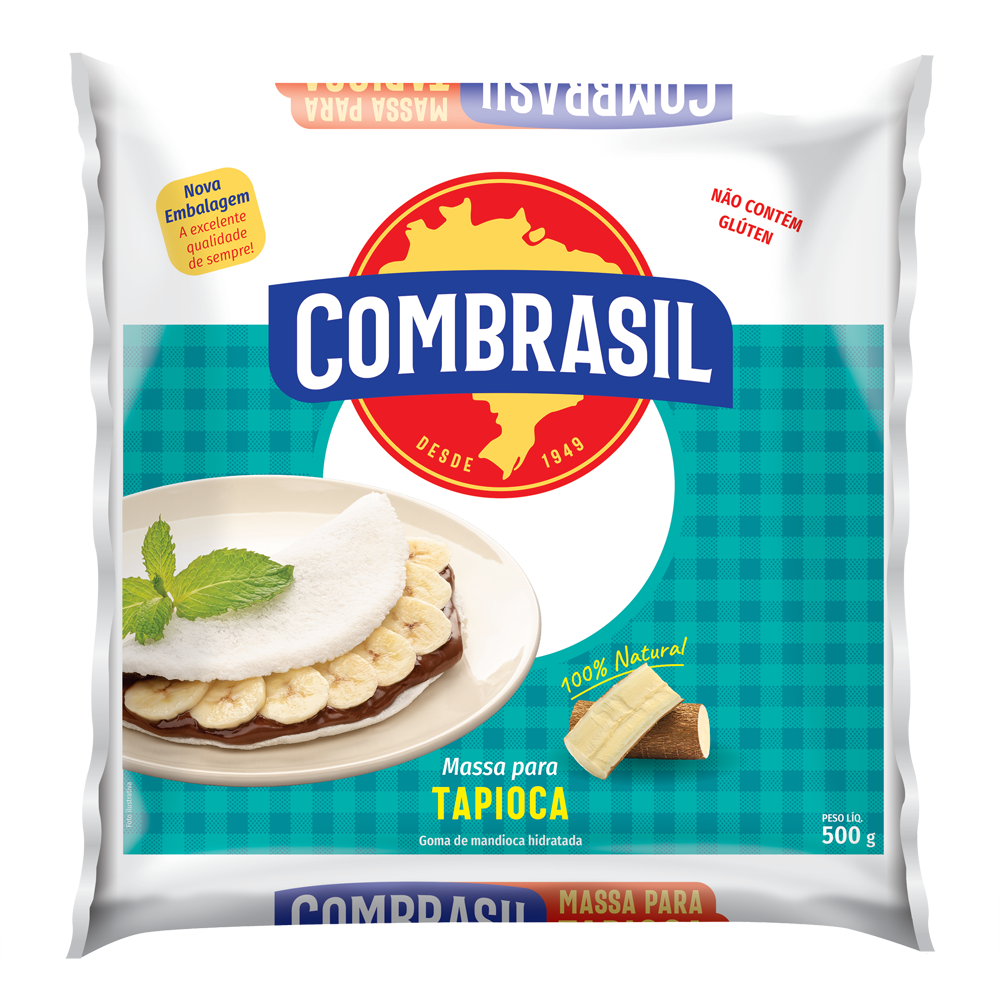 MASSA PARA TAPIOCA COMBRASIL 500G