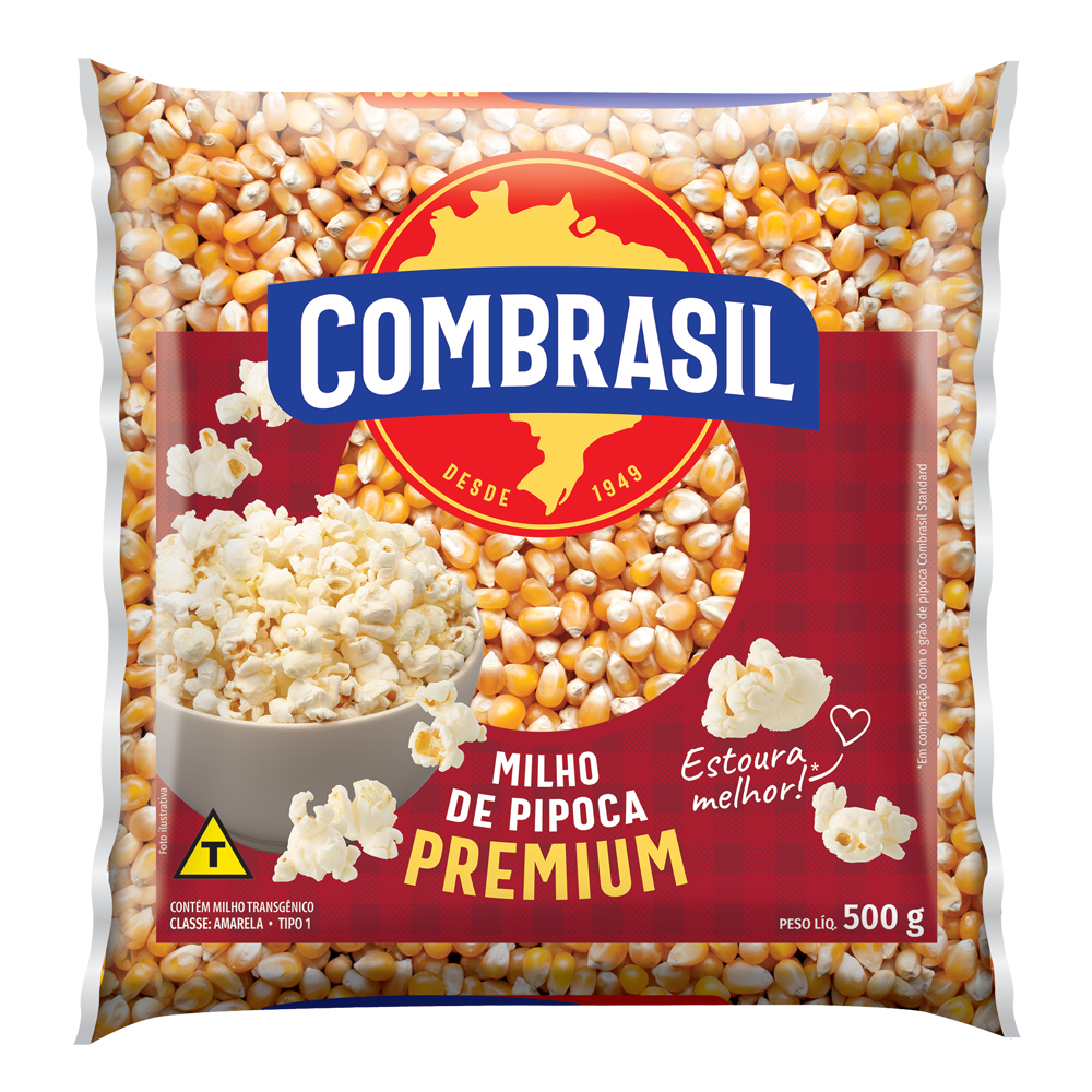 MILHO PIPOCA COMBRASIL T1 500G