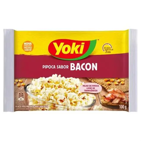 PIPOCA MICRO BACON YOKI 100G