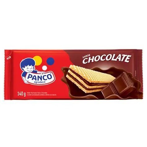 BISCOITO WAFER PANCO CHOCOLATE 140G