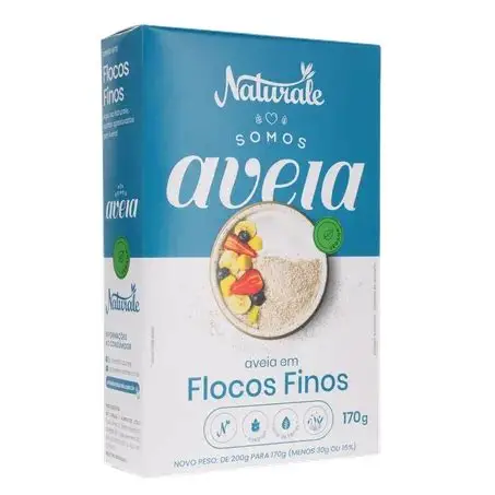 AVEIA FLOCOS FINO NATURALE 170G