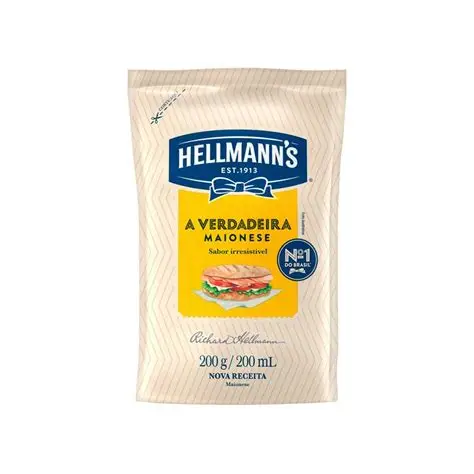 MAIONESE HELLMANNS SACHE 200G