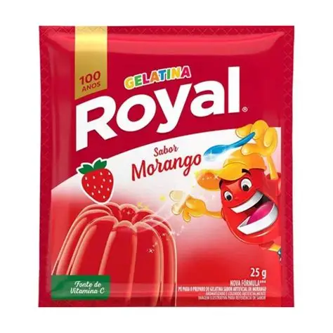 GEL ROYAL MORANGO 25G