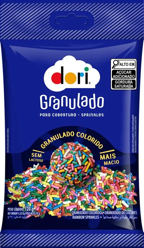 GRANULADO COLORIDO DORI 120G