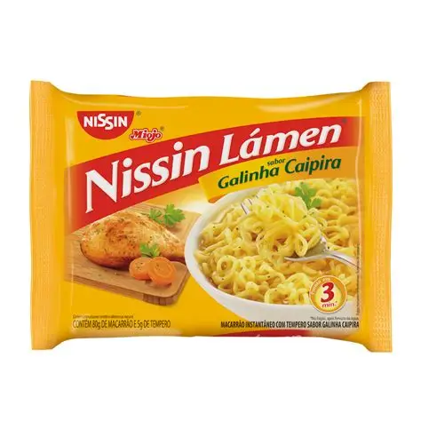 NISSIN GALINHA CAIPIRA 85G