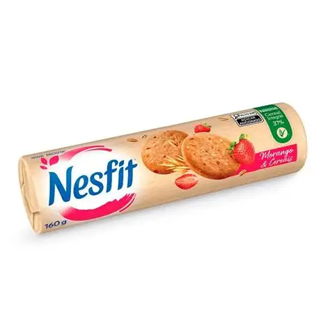 BISCOITO NESFIT MRG E CEREAIS 160G